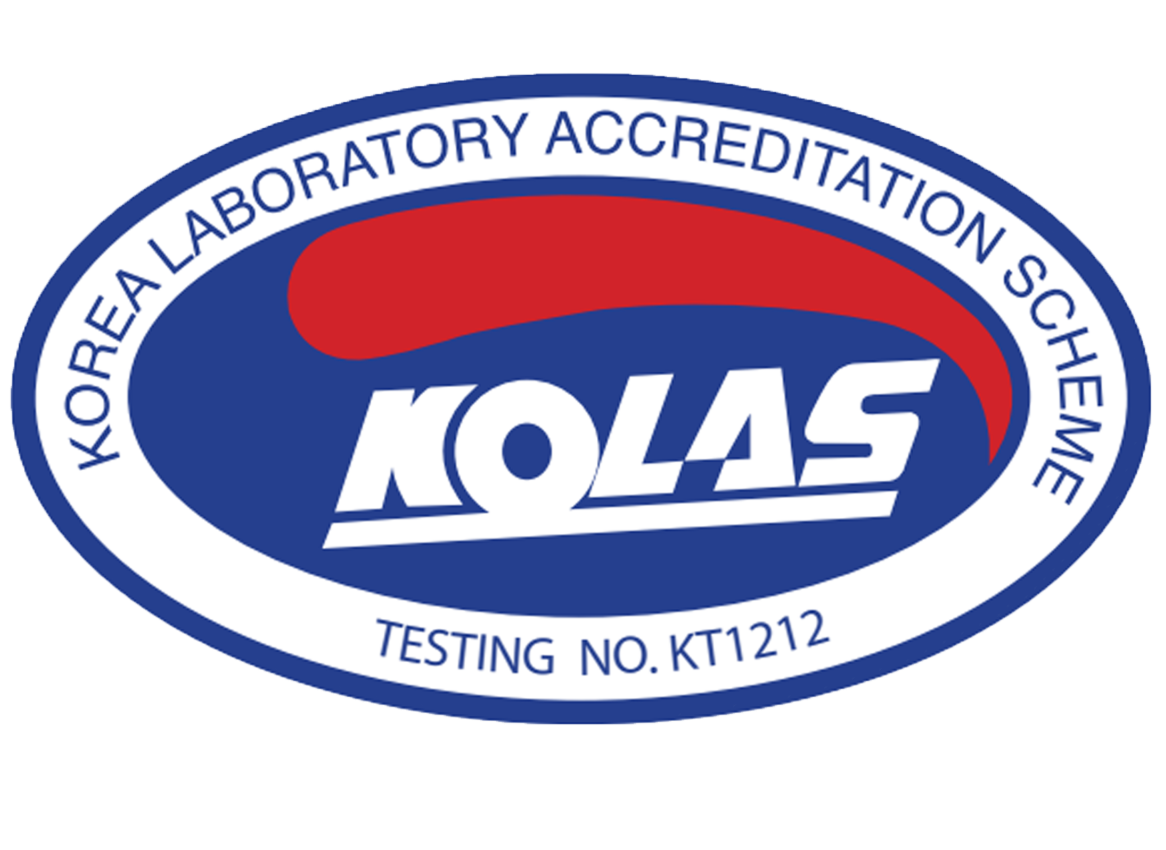 KOLAS 인정 시험기관 KT1212